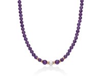 Collana Miluna Donna I SEGRETI DELLA NATURA in Argento Ametista PCL6524